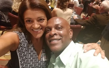 Dr Monica and hubby